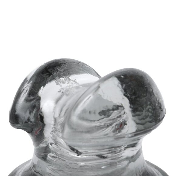 Antique Whitall Tatum Clear Glass Insulator #511A Made in USA Americana - Picture 2 of 8